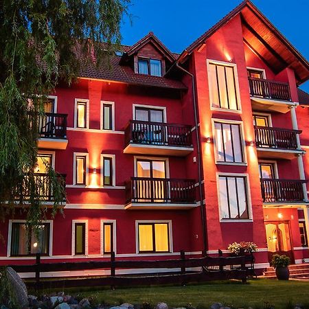 Willa Karmazynowa Przystan Międzywodzie Exterior foto