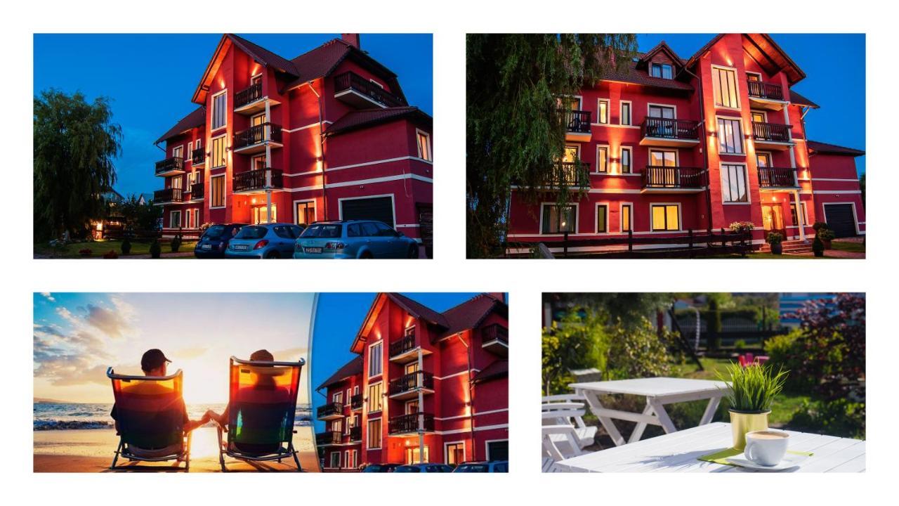 Willa Karmazynowa Przystan Międzywodzie Exterior foto