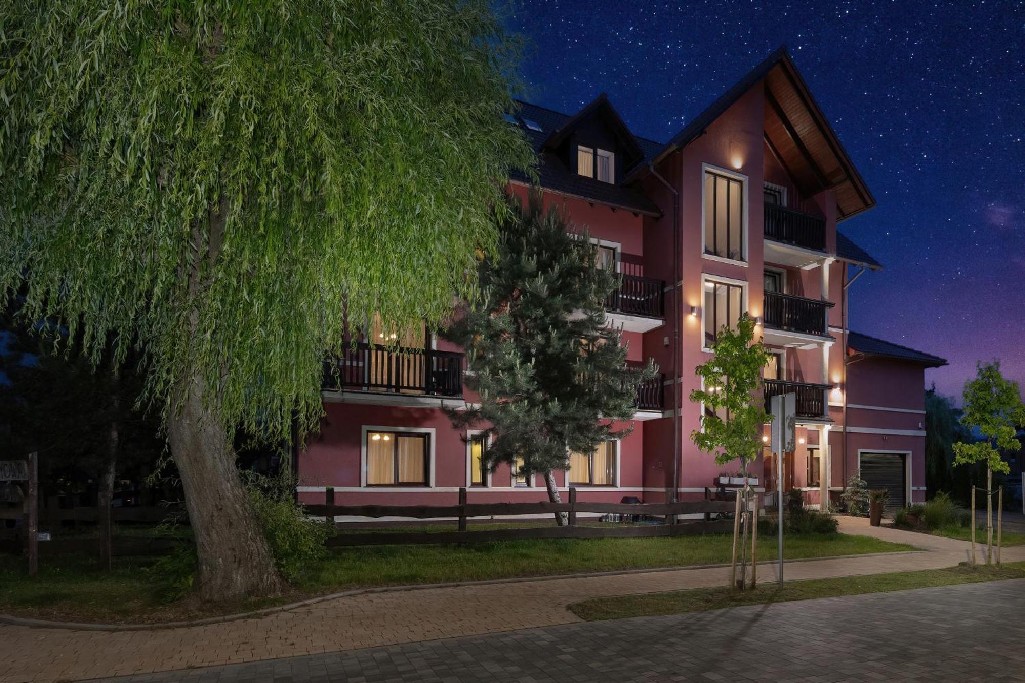 Willa Karmazynowa Przystan Międzywodzie Exterior foto