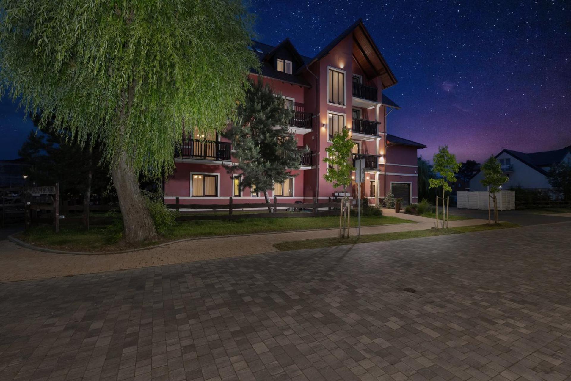 Willa Karmazynowa Przystan Międzywodzie Exterior foto