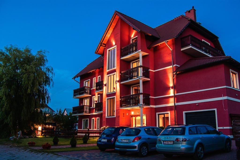 Willa Karmazynowa Przystan Międzywodzie Exterior foto