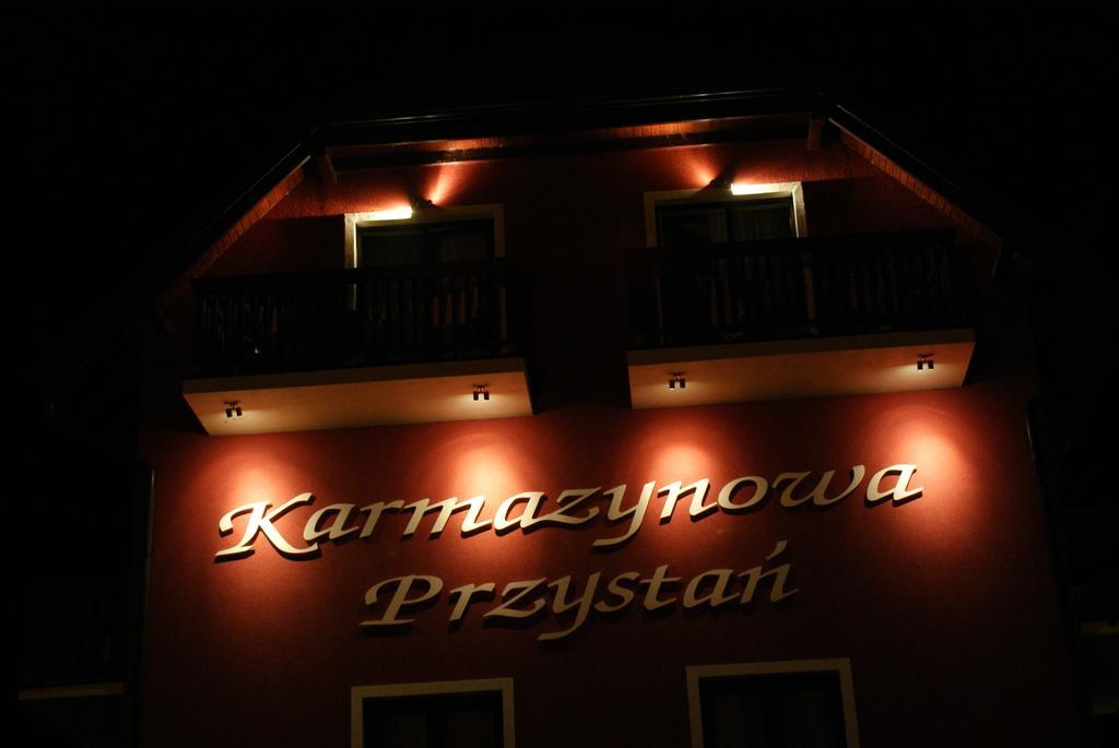 Willa Karmazynowa Przystan Międzywodzie Exterior foto