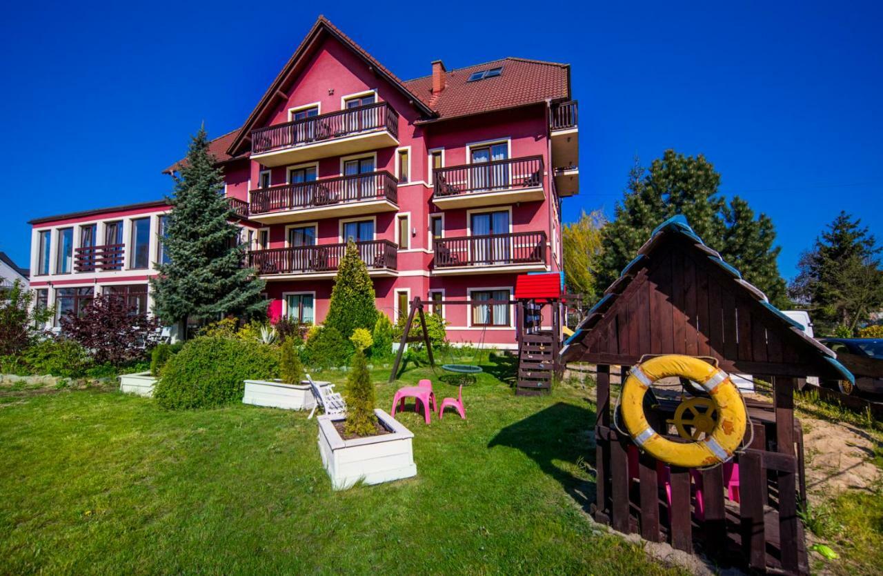 Willa Karmazynowa Przystan Międzywodzie Exterior foto